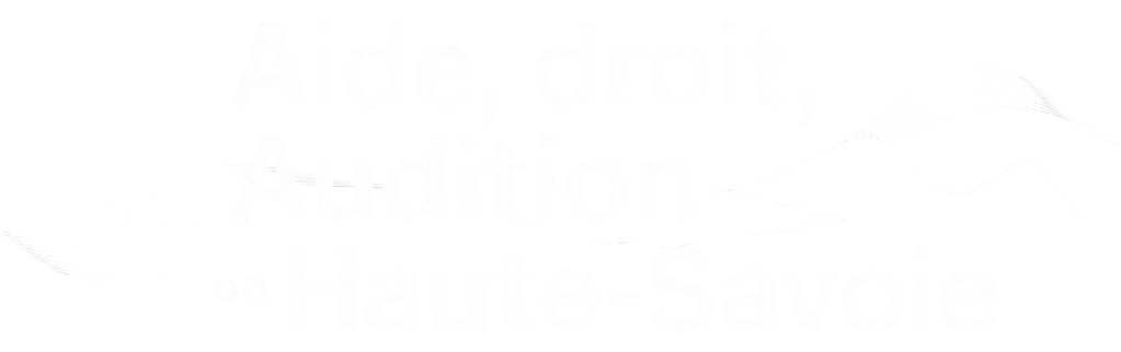 Aide, Droit, Audition en Haute-Savoie